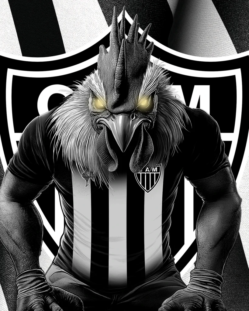 Bandeirão Mosaico Galo 2