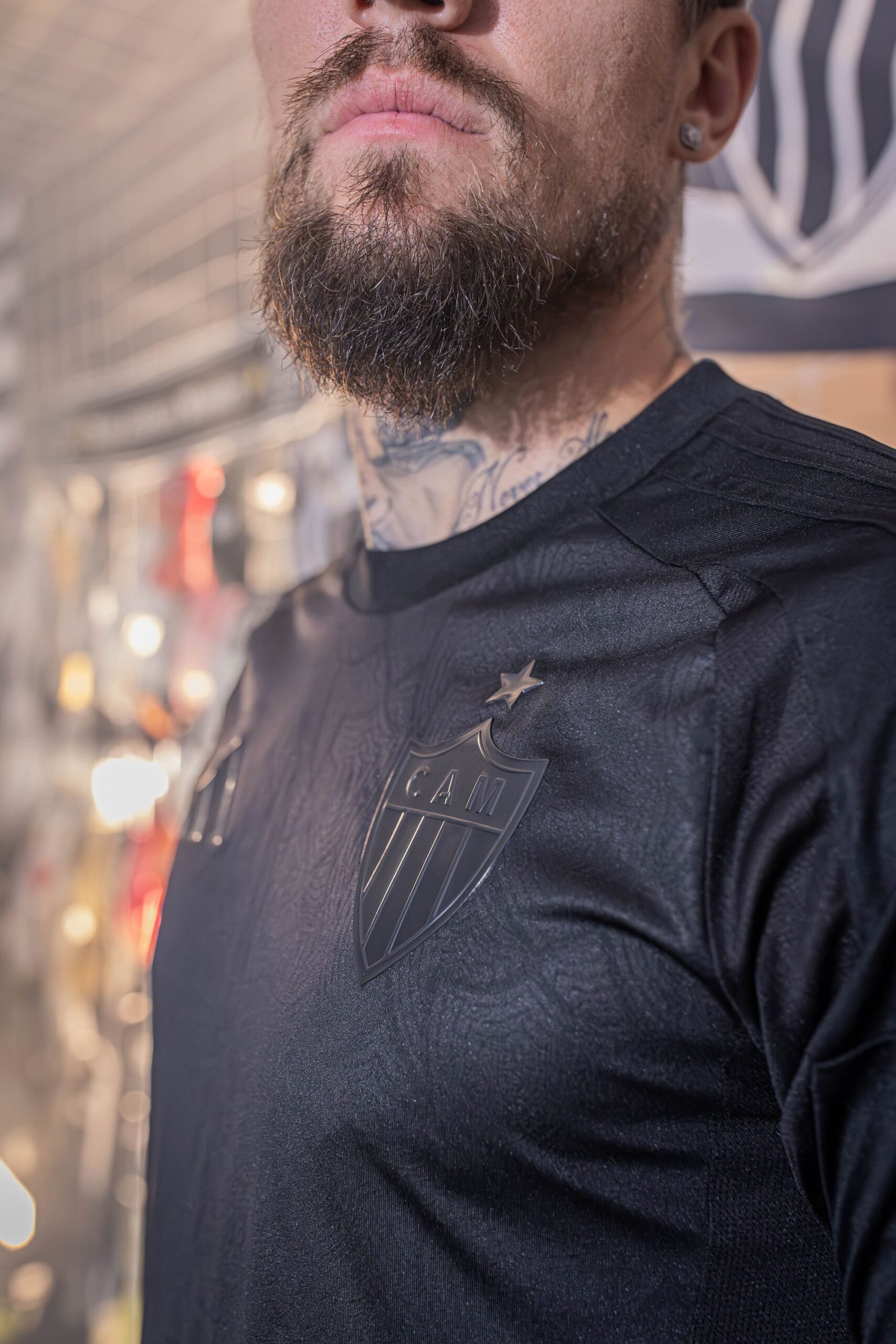 Ensaio Blusa All Black Atlético 5