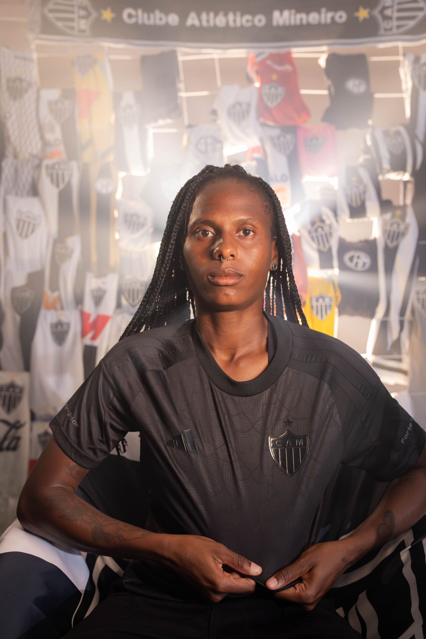 Ensaio Blusa All Black Atlético 9