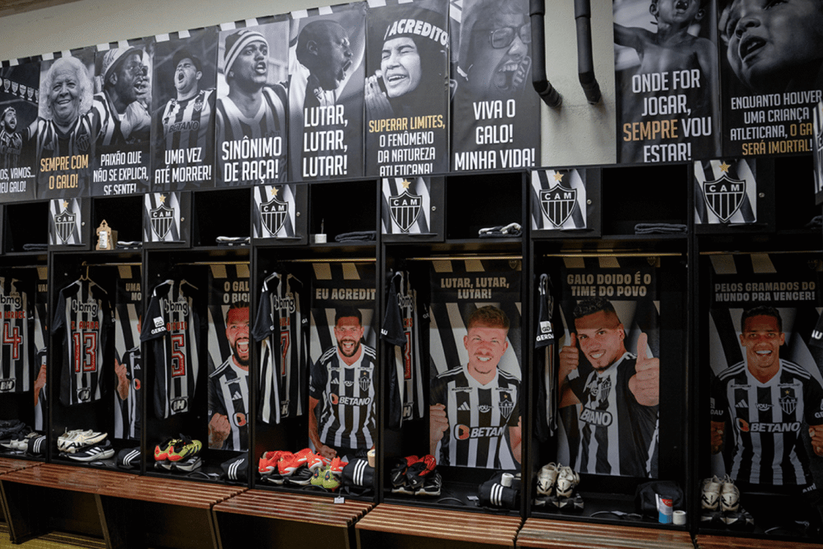 Capa Vestiário - Atlético