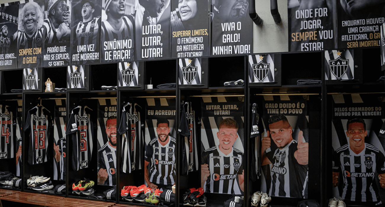 Capa Vestiário - Atlético