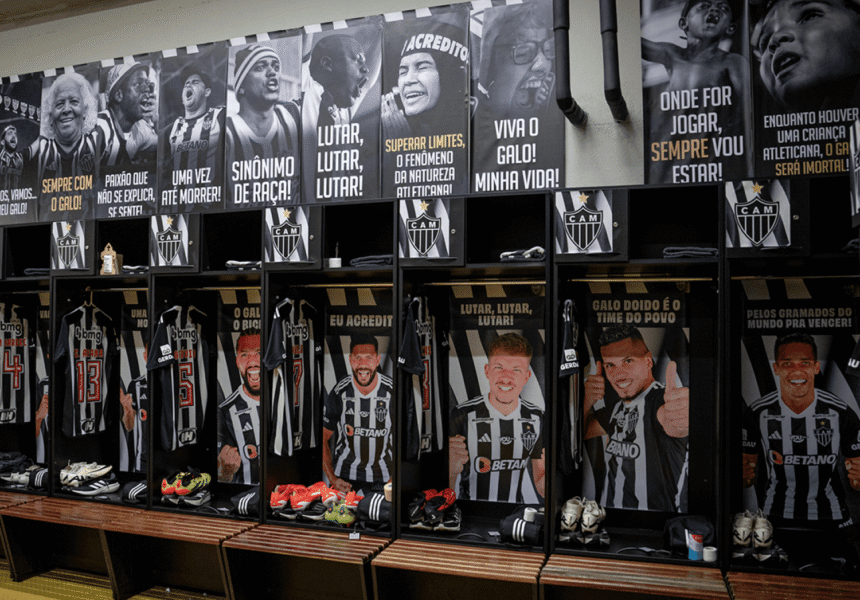 Capa Vestiário - Atlético