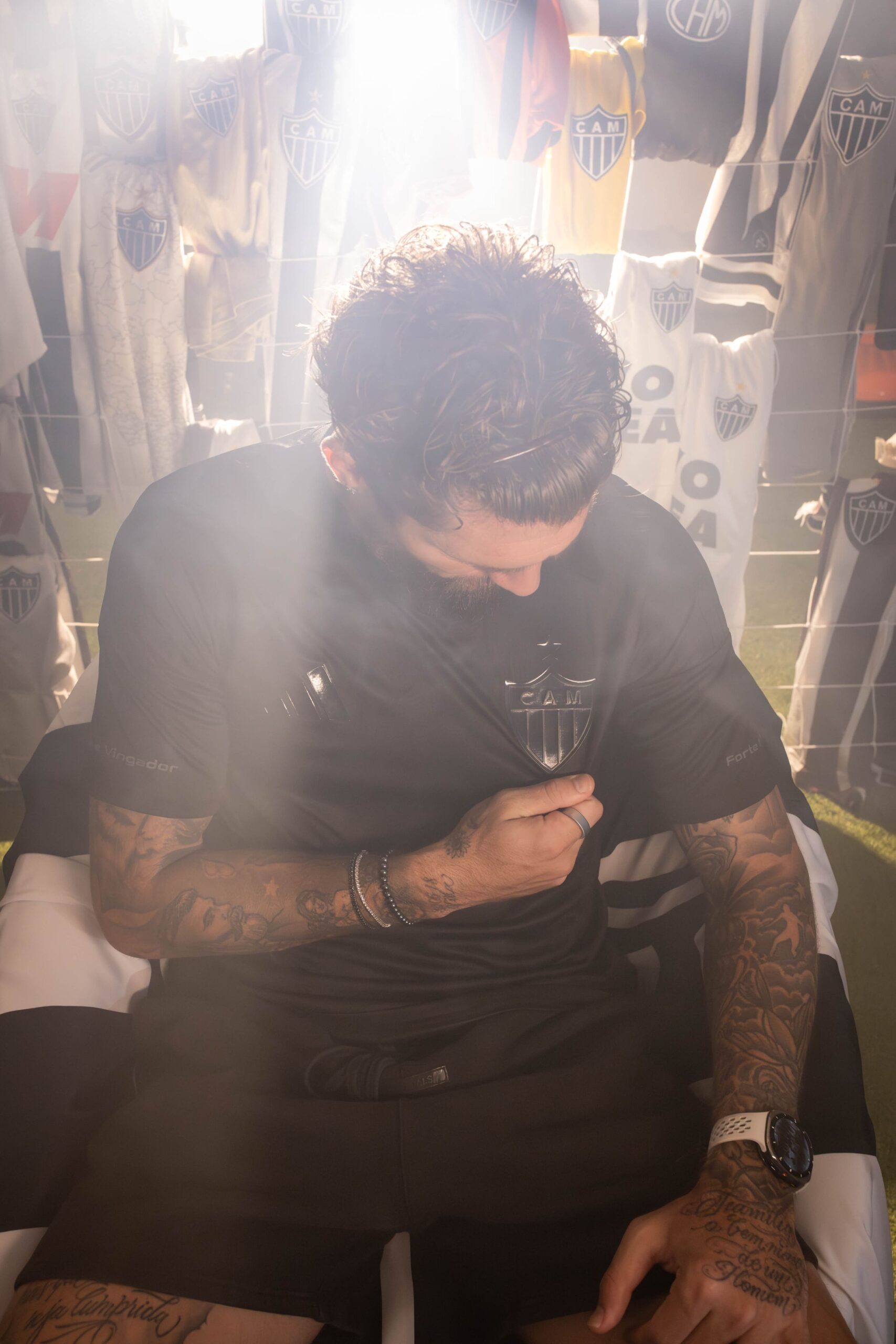 Ensaio Blusa All Black Atlético 4