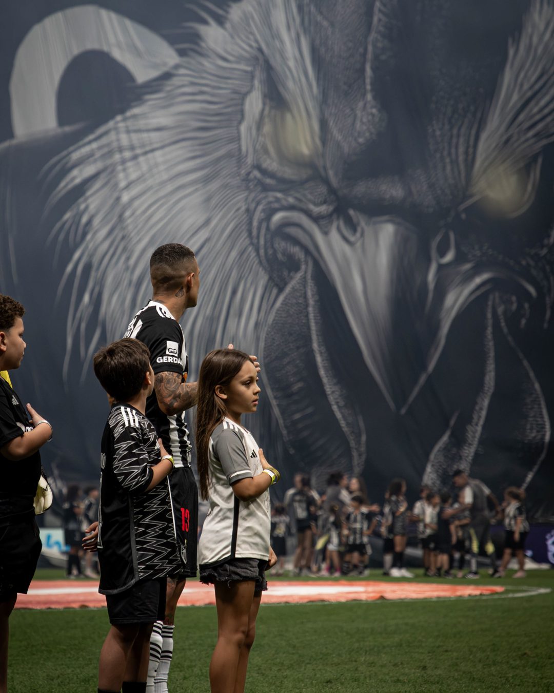 Bandeirão Mosaico Galo 3