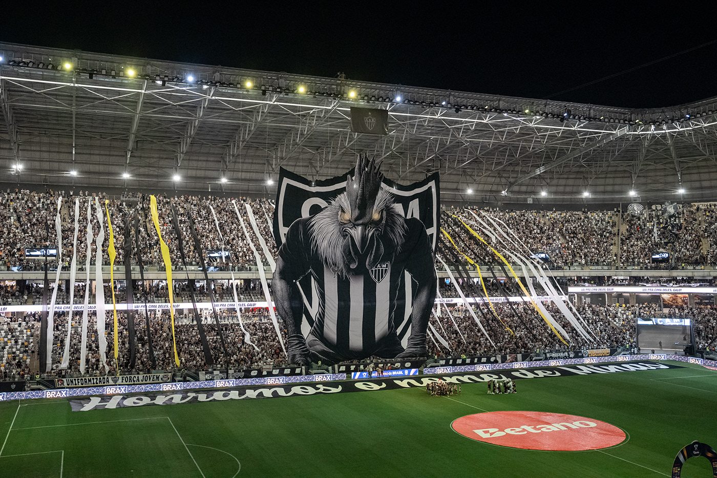 Bandeirão Mosaico Galo 9