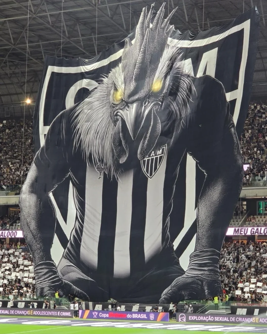 Bandeirão Mosaico Galo 5